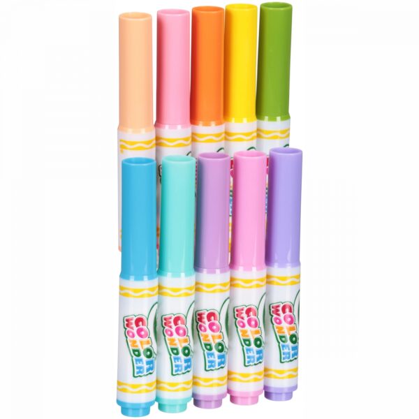 Crayola Color Wonder Mess Free Markers - Pastel 10pk - Mr Price